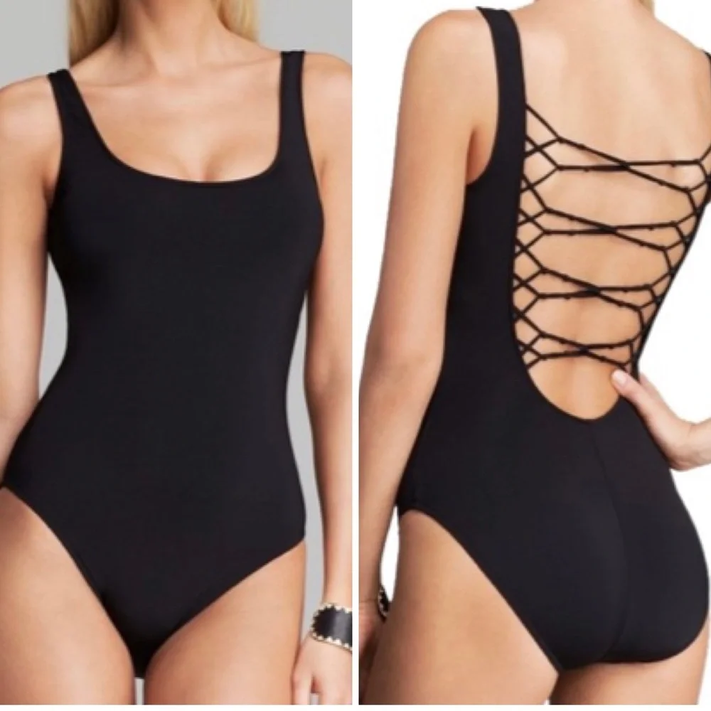RALPH LAUREN. BLUE LABEL ONE PIECE SWIMSUIT SIZE S - Picture 1 of 9